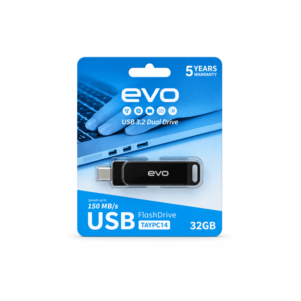 فلاشة Type-c14 32g Evo