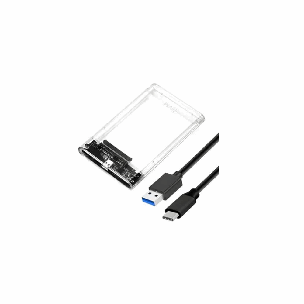 راك Sata Usb3 شفافه type-c Grand